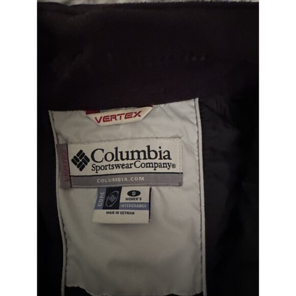 COLUMBIA Women Vertex Core Hooded Waterproof 2 IN 1 Fleece & Jacket Coat Size S - Picture 3 of 16